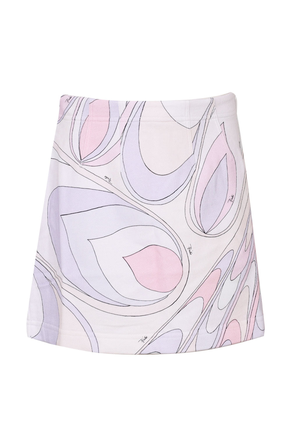 Girls Rosa Lilla Fleece Skirt
