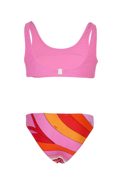 Girls Wisteria Orange Bikini