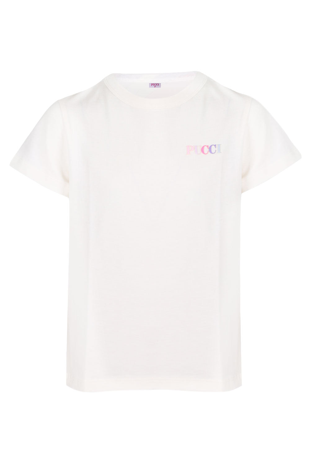 Girls Ivory Pink T-Shirt