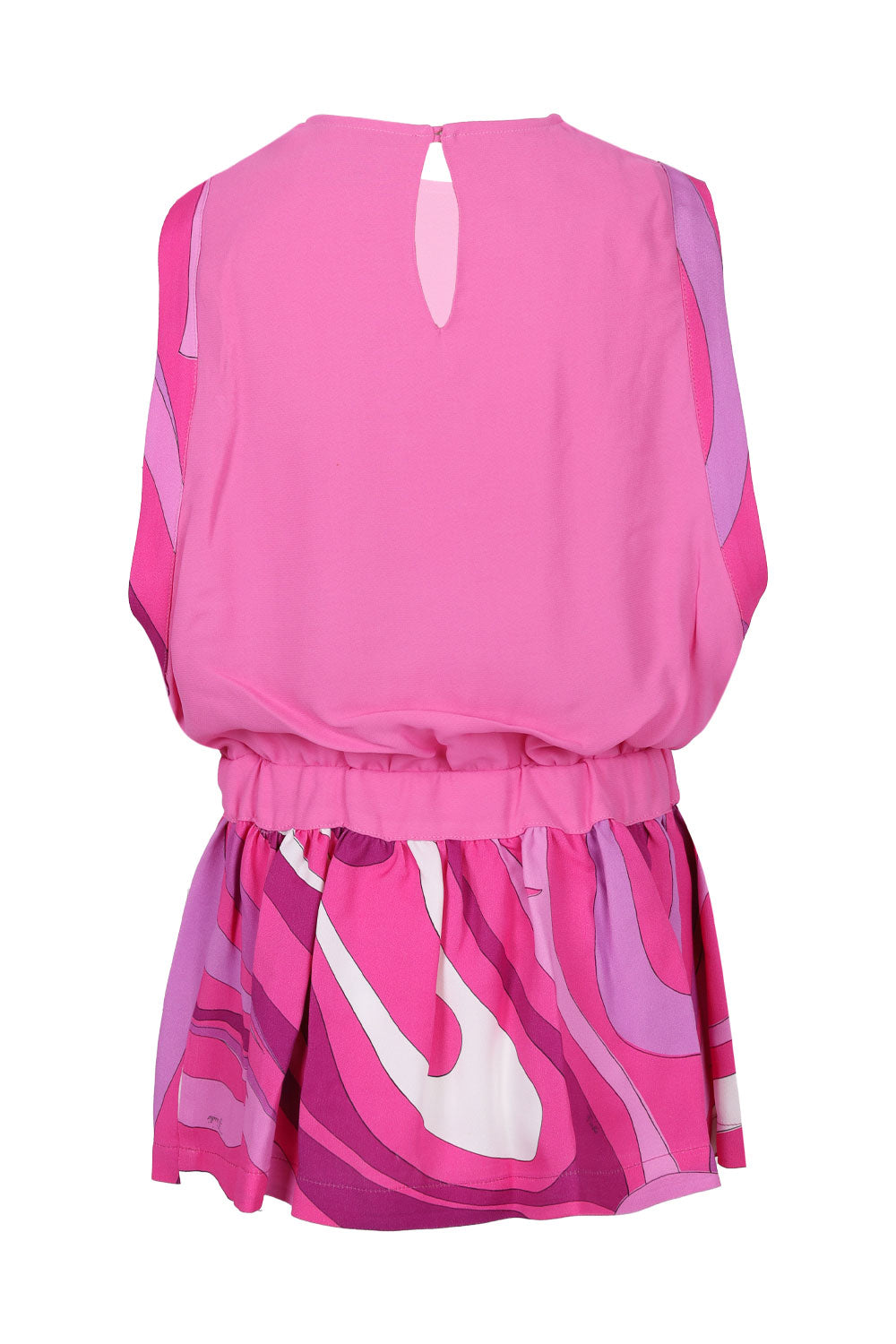 Load image into Gallery viewer, Girls Woven Dress Sleeveless Fuchsia
