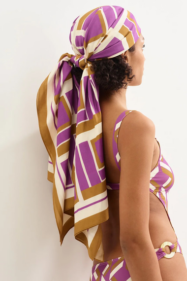 Vibration Sarong Purple