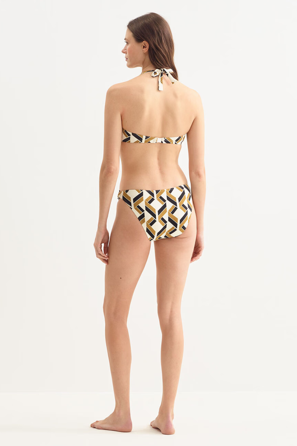 Load image into Gallery viewer, Alchimie Classic Briefs Imprime Swim Noir
