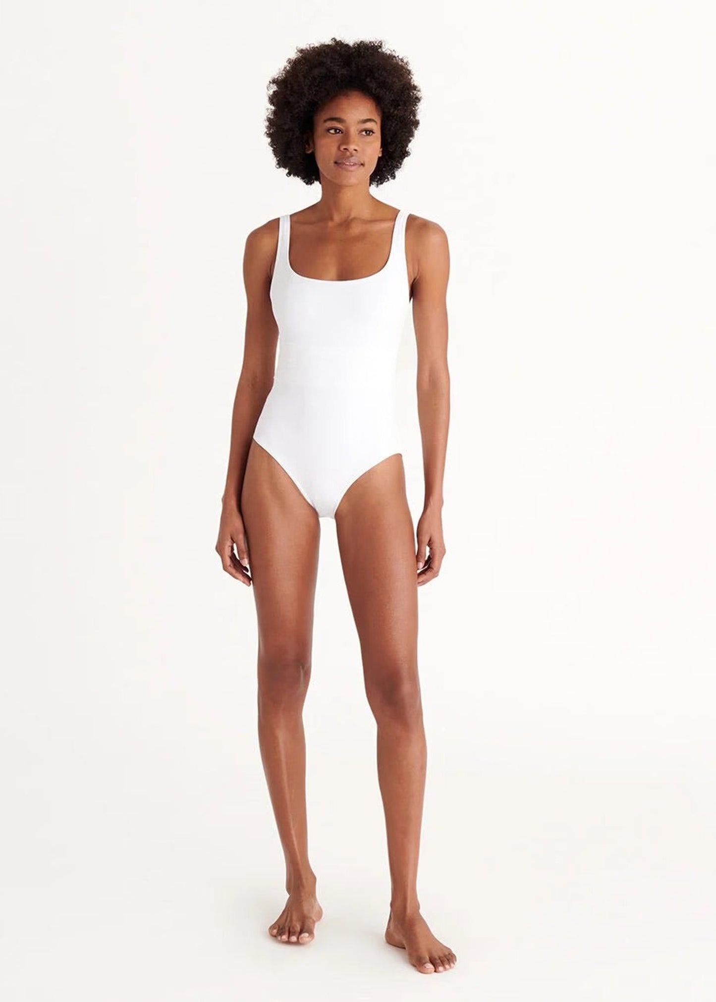 Asia Nageur One Piece Blanc