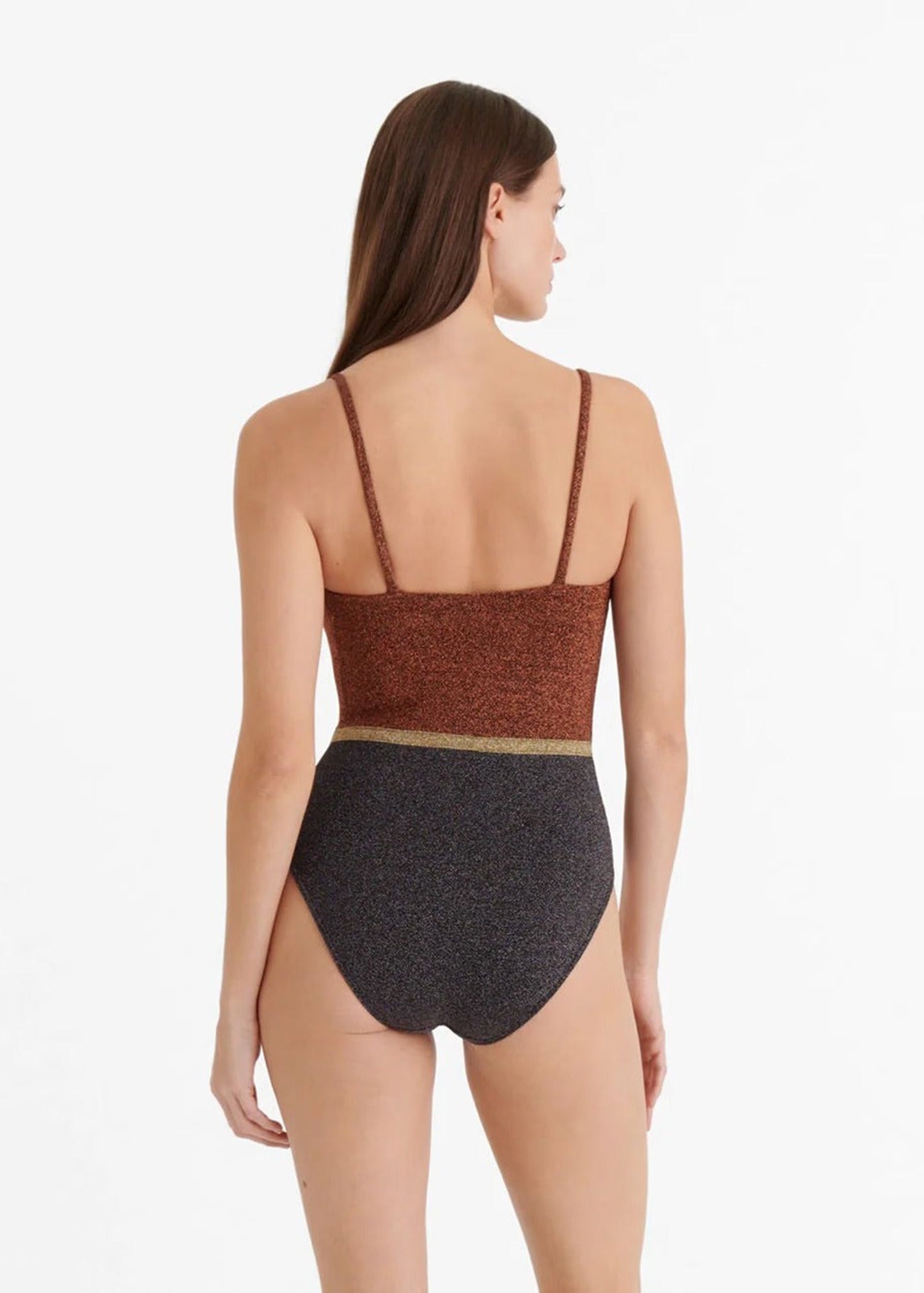 Load image into Gallery viewer, Calanque Nageur One Piece Lurex Multico
