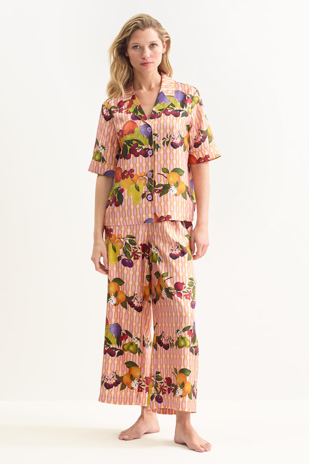 Load image into Gallery viewer, Canelle Trousers Imprime Gourmand
