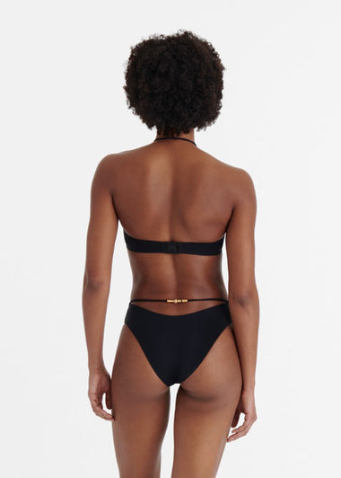 Melia Bandeau Top Noir