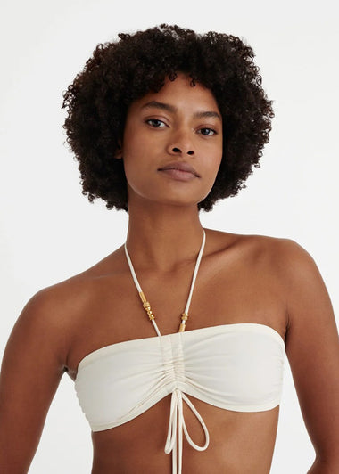 Melia Bandeau Top Sable Fin