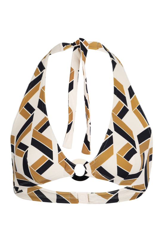 Dimension Full Triangle Imprime Swim Noir