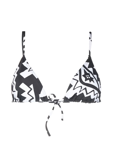 Esprit Small Triangle Bikini Top Imprime Tribu - Bikini Top