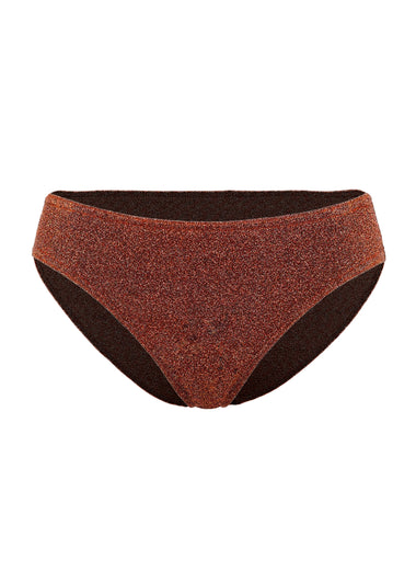 Etincelant Culotte Bottom Cuivre Lurex