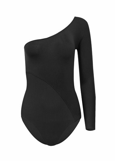 Designer Long Sleeve Swimsuit - One Piece