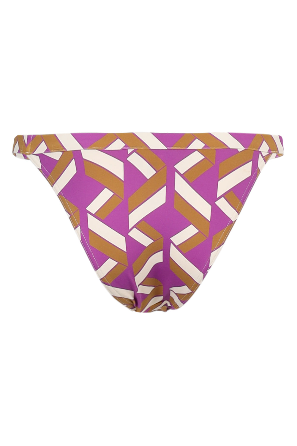 Load image into Gallery viewer, Fever Low-cut Bikini Bottom Imprime Swim Purple
