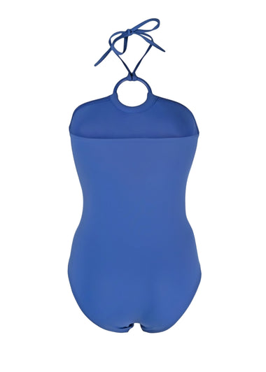 Womens Blue One Piece Swimsuit - One Piece