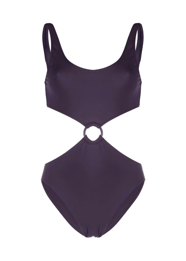 Trikini Swimsuit in Navy Blue - One Piece