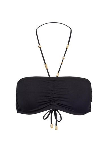 Melia Bandeau Top Noir