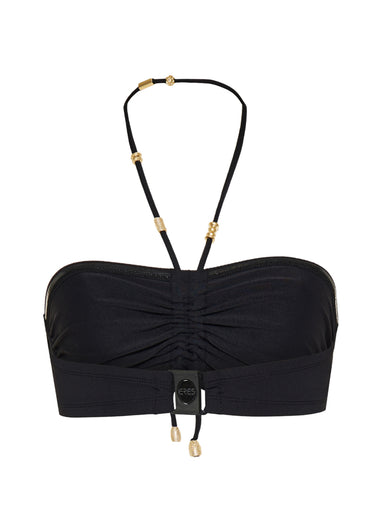Melia Bandeau Top Noir