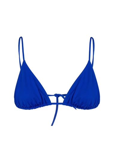 Triangle Bikini Top in Royal Blue - Bikini Top
