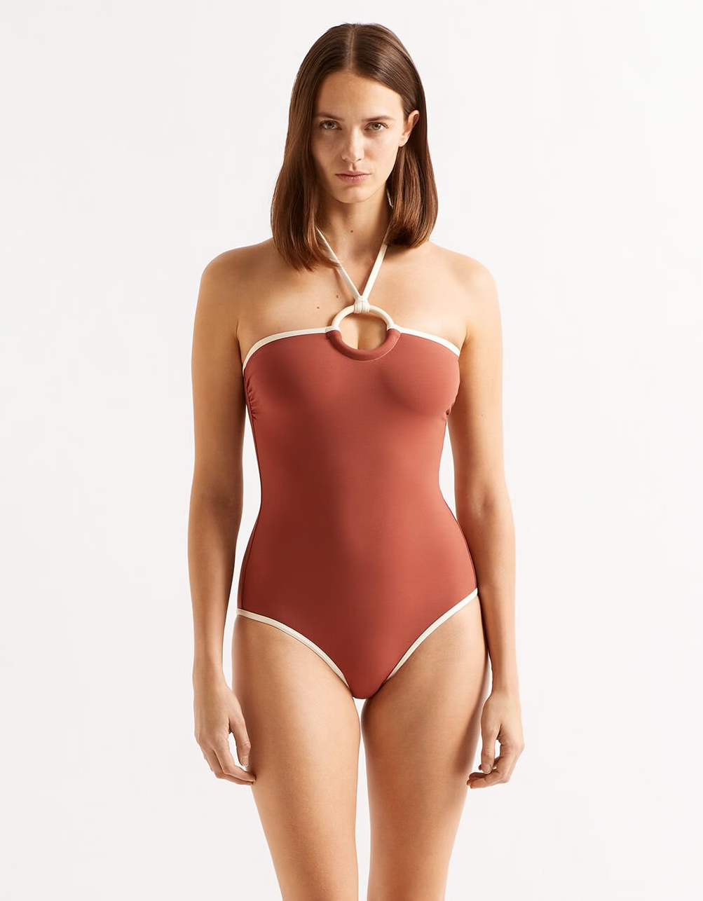 Nora Bustier One Piece Dattier Percale