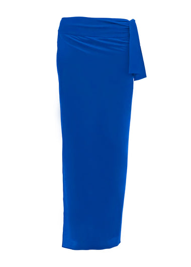 Peplum 2 Long Sarong Indigo - ONE SIZE - Sarong