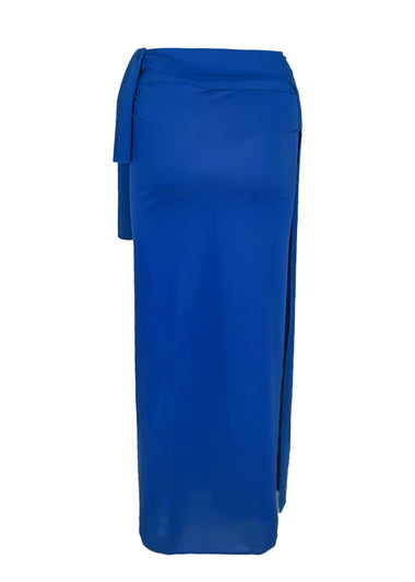 Peplum 2 Long Sarong Indigo - ONE SIZE - Sarong