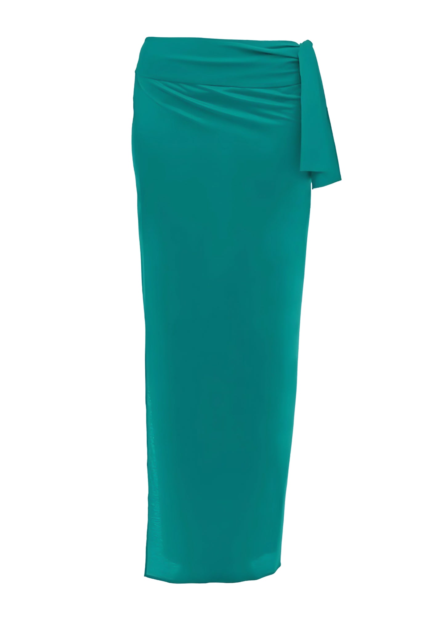 Wrap Maxi Skirt in Green - ONE SIZE - Sarong