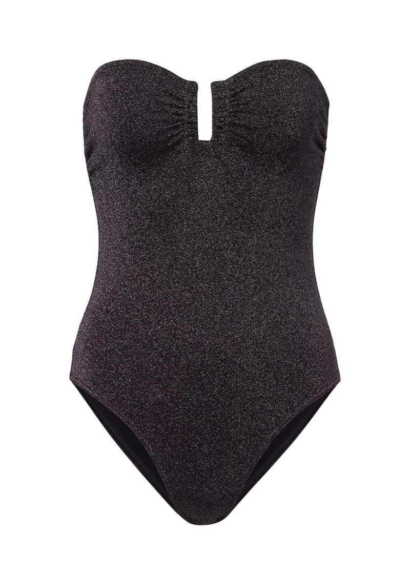Scintillant Bustier One Piece Noir