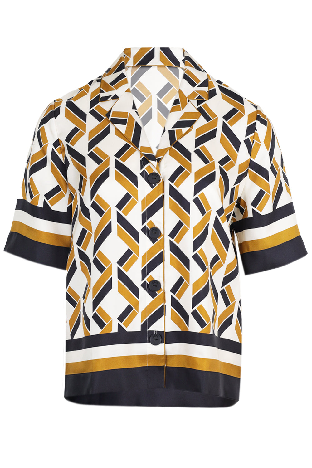 Load image into Gallery viewer, Sonore Shirt Imprime Swim Noir
