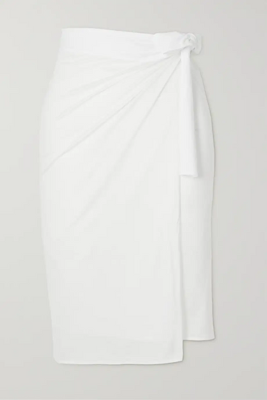 Tanagra Short Sarong Blanc - ONE SIZE - Sarong