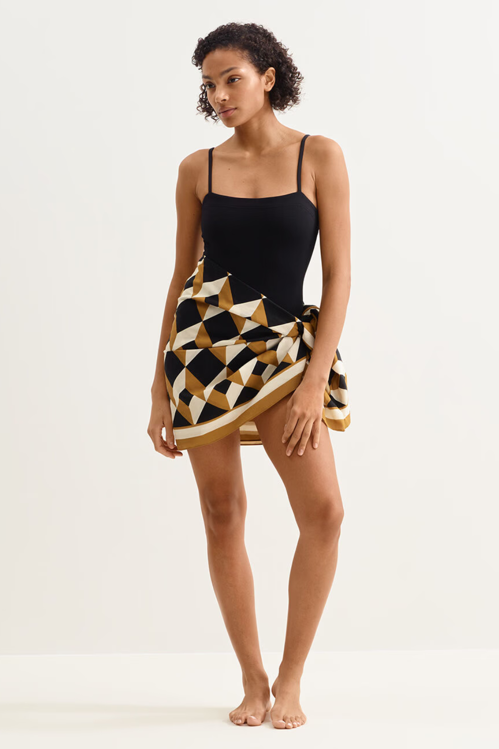 Vibration Sarong Noir