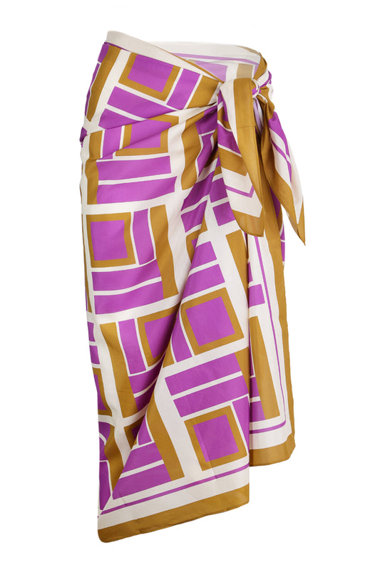 Vibration Sarong Purple