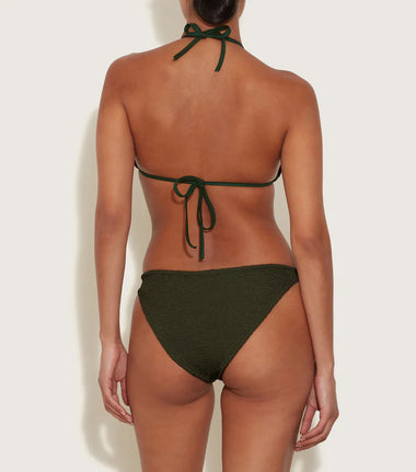 Eva Bikini Metallic Khaki - ONE SIZE - Bikini