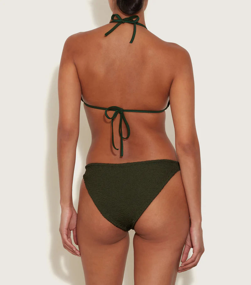 Load image into Gallery viewer, Eva Bikini Metallic Khaki - ONE SIZE - Bikini
