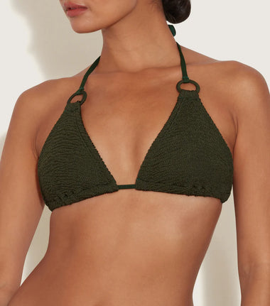 Eva Bikini Metallic Khaki - ONE SIZE - Bikini