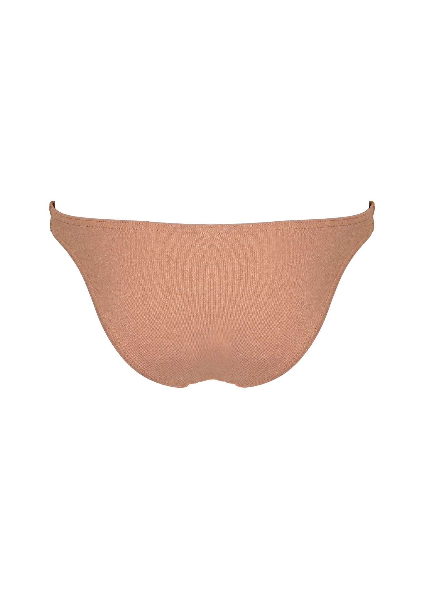 Load image into Gallery viewer, Everlee Metallic Skinny Bottom Rose - Bikini Bottom
