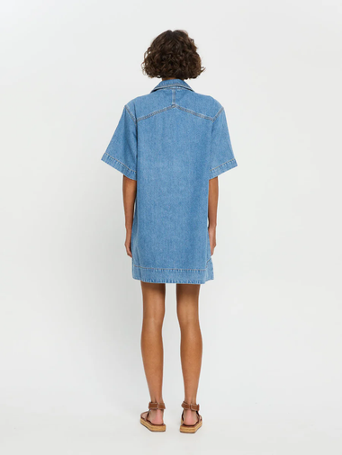 Evie Denim Dress - Dress