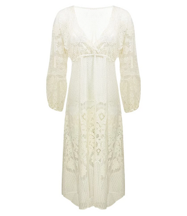 Melissa Dress in Cream - O/S - Dress