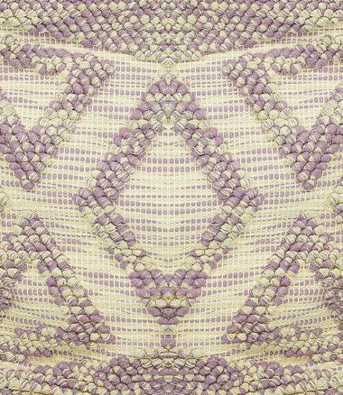 Fabric Tote Bag Off White/Purple - Bag