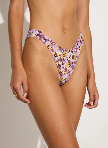 Bebe Bikini Bottoms Cala Nika Floral - Bikini Bottom