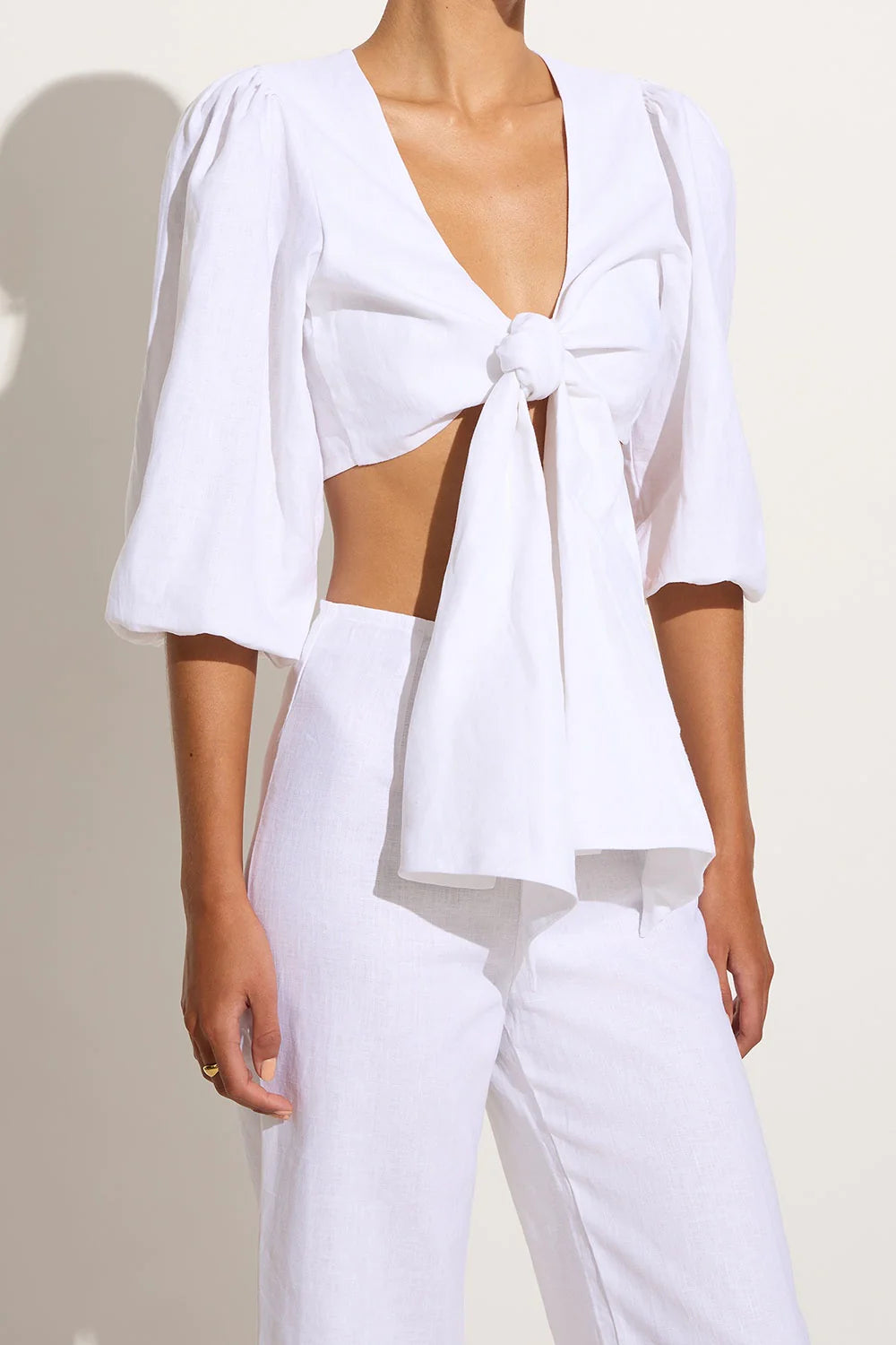 Ce Soir Top White