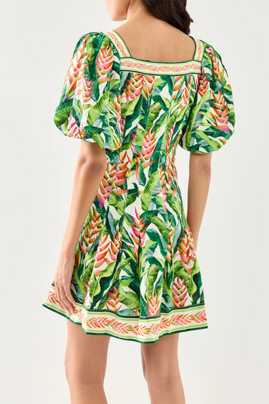 Heli Leaves Pearl Mini Dress