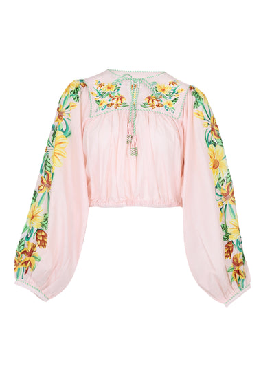 Botanical Beauty Pink Long Sleeve