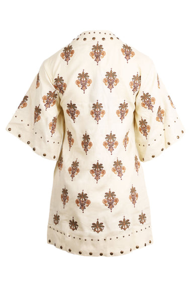 Coconut Tree Tapestry Tunic Mini Dress
