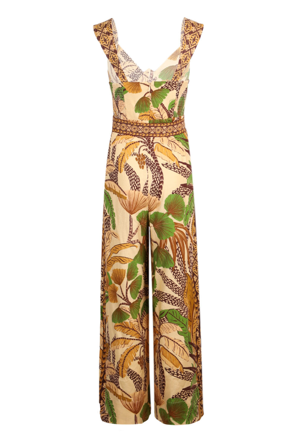 Load image into Gallery viewer, Foliage Sketch Sand Jumpsuit
