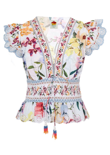 Greek Garden Blouse