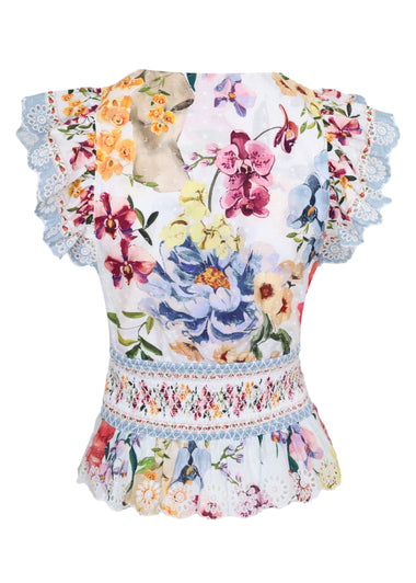 Greek Garden Blouse