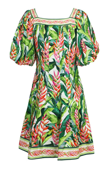 Heli Leaves Pearl Mini Dress