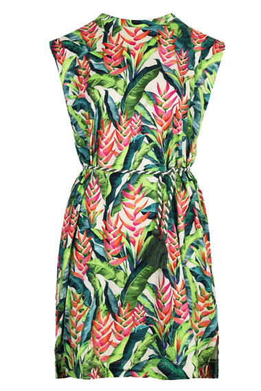 Heli Leaves Pearl T-Shirt Jersey Mini Dress