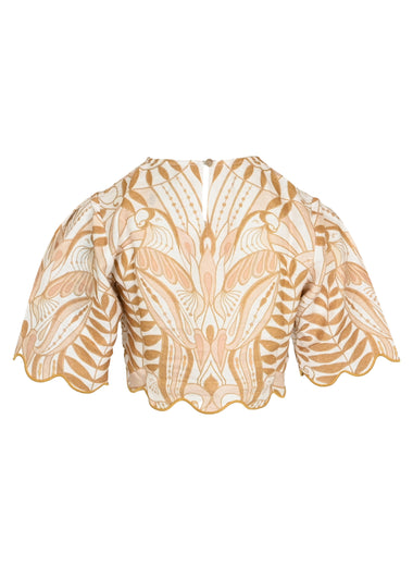 Lace Nature Blouse Off-White