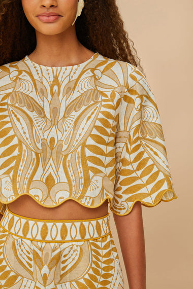 Lace Nature Blouse Off-White