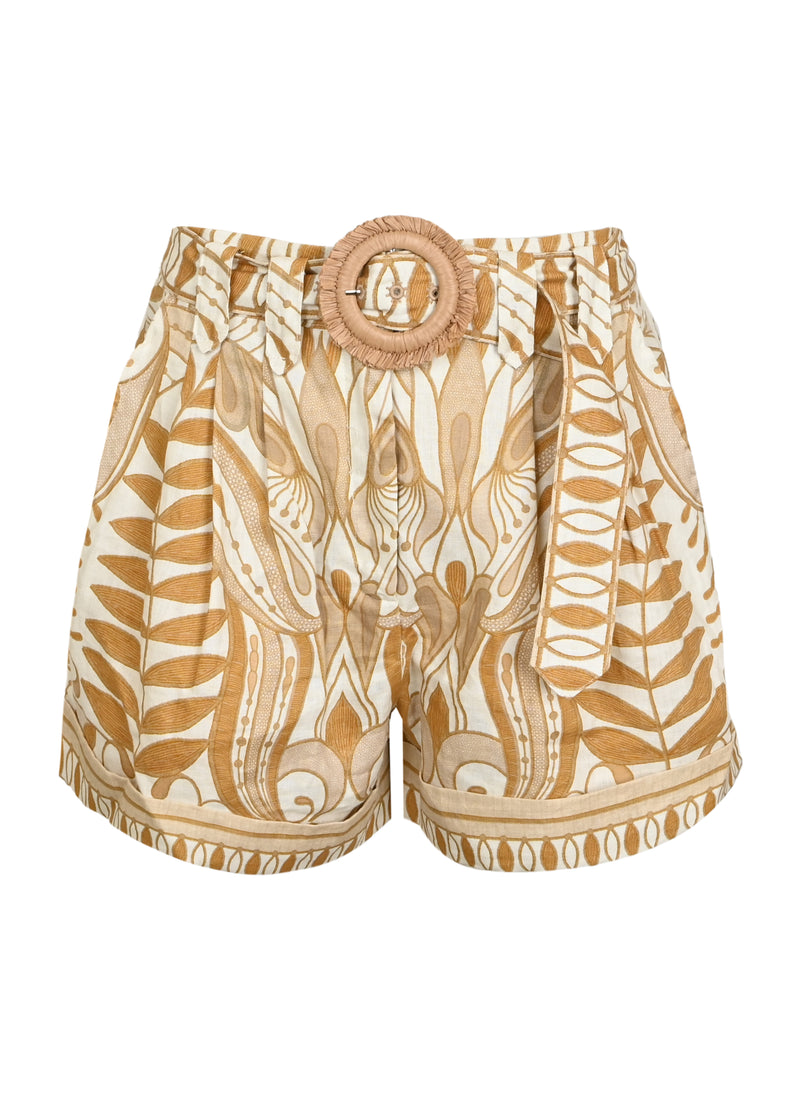 Lace Nature Shorts Off-White